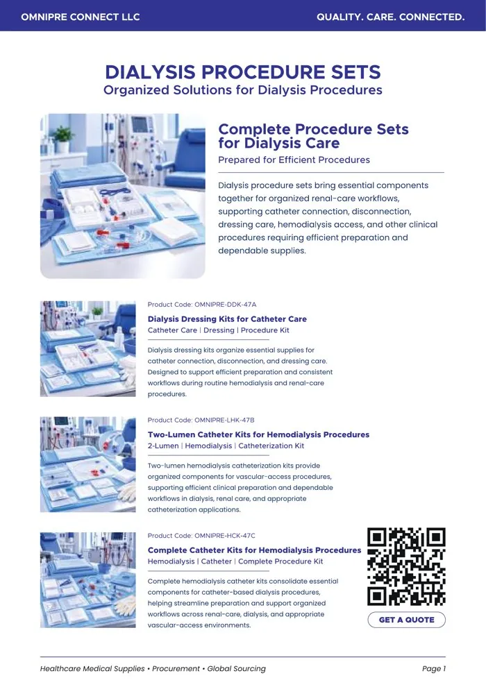 Dialysis & Renal catalog cover